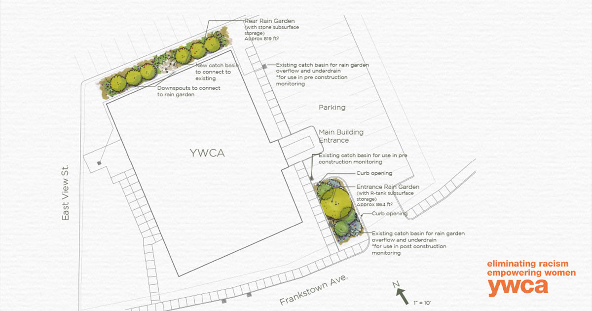 YWCA of Greater Pittsburgh Rain Gardens