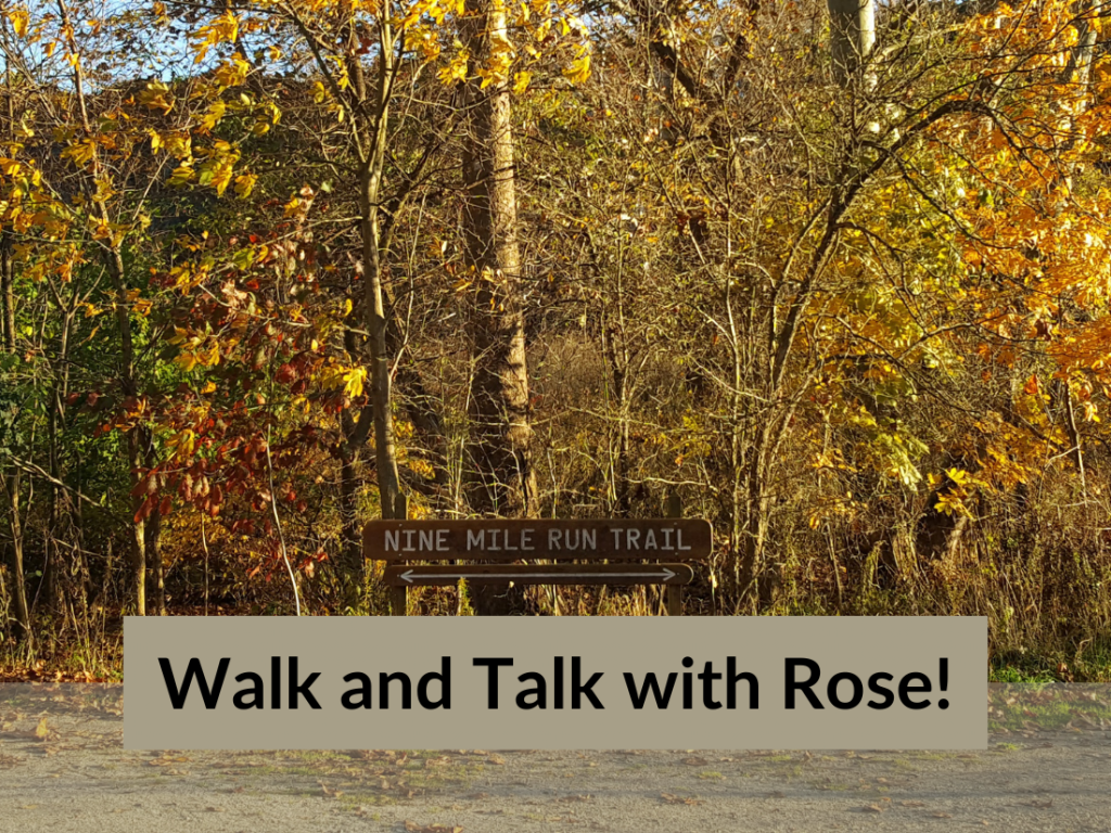 CANCELLED - Walk and Talk with Rose - October Edition - UpstreamPgh