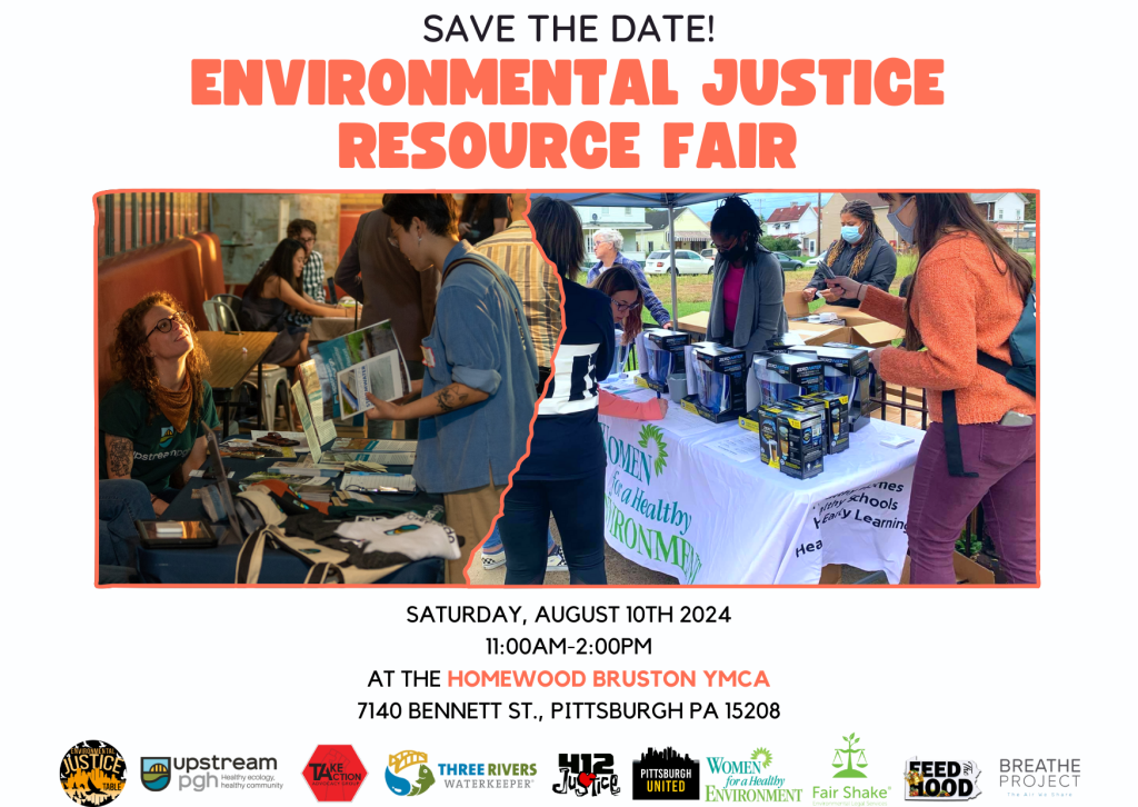 East End Environmental Justice Resource Fair - UpstreamPgh